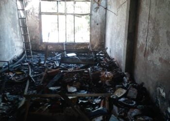 Conakry : Un incendie enregistré au Ministère de la Culture, le bureau du Ministre Moussa Moise touché !!!