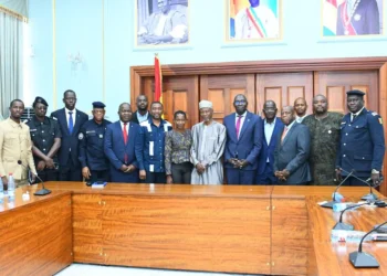 Sécurité : Une délégation de l’Interpol reçue par le Bureau du Conseil National de la Transition!!!