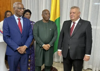 Célébration de la fête nationale de la Russie à Conakry, plusieurs autorités y participent !!!