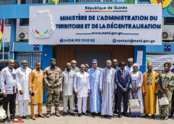 GUINÉE: Le PM Amadou Oury Bah a lancé la session du comité de pilotage du PN-RAVEC !!!