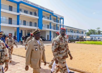 Kankan : Le Chef de l’Etat, Général Mamadi Doumbouya effectue une série de visites sur divers chantiers de construction et de rénovation !!!