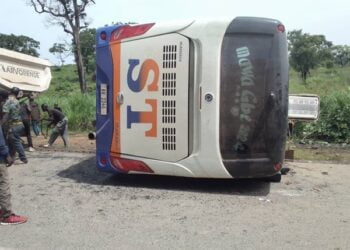 Un accident de circulation fait au moins 5 morts sur la route de BEYLA (bilan provisoire) !!!