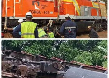 Déraillement du Train de Rusal à Kaporo : Le pire a été évité parce que… confie le Lieutenant-colonel Ousmane Bangoura. !!!