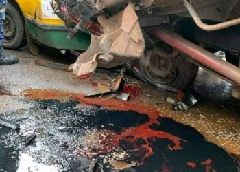 Urgent: Un grave accident enregistré au Carrefour Hamdallaye!!!