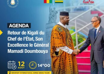 Annonce : Général Mamadi Doumbouya regagne Conakry cet après-midi (Présidence de la République) !!!