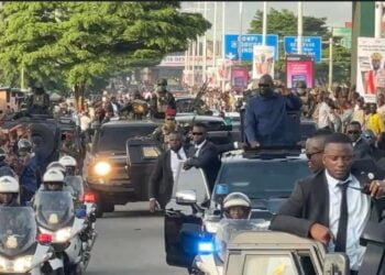 Le Général de corps d’armées Mamadi Doumbouya a regagné le bercail (images) !!!