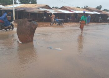 Mandiana : Inondations dans les quartiers de la commune urbaine!!!