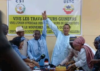 Fini le bicéphalisme à l’USTG, les camarades Abdoulaye Sow et Abdoulaye Camara acceptent d’enterrer la hache de guerre !!!