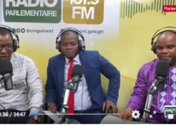 Lancinet Keïta DG du conseil Guinéen des Chargeurs ‘’CGC’’ reçu dans l’Émission ‘’Au tour de la Transition’’ de la Radio Parlementaire !!!