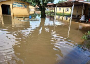 Guinée forestière : Plusieurs quartiers inondés à Gueckedou (images) !!!