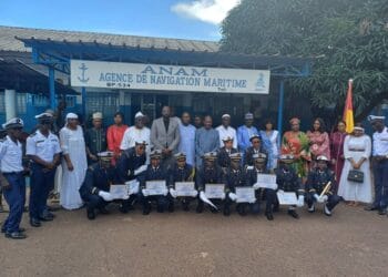 Transports : 12 auditeurs marins guinéens rentrent d’une formation d’Abidjan !!!