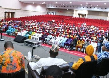 Palais du peuple : le Président du CNT confère avec les ressortissants des différentes sous-préfectures du pays