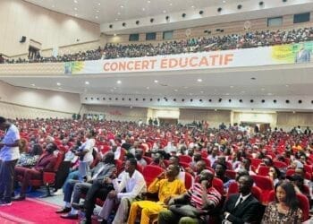 Concert éducatif au Palais du Peuple, Karamo Sangaré, remercie le Peuple de Guinée