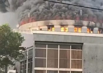 Libéria : Le siège de l’Assemblée nationale en feu