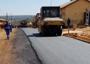 Tougué : Première couche de bitume depuis la création de la préfecture