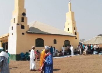 Religion/Dinguiraye : Inauguration de la mosquée El Hadj Mountaga Tall