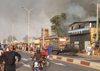Urgent : Un autre incendie non loin du Stade 28 Septembre