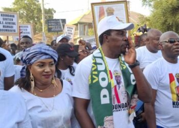 Au-delà de Dinguiraye, TMB réussit, partout dans l’arrière-pays, le pari de la mobilisation en faveur du général Doumbouya