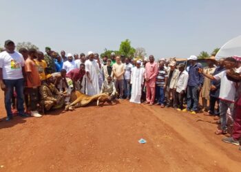 Bitumage du tronçon Bissikirima-Dinguiraye : Un sacrifice pour faciliter la réalisation des travaux