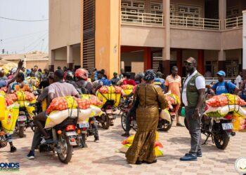 Humanitaire : Début des opérations de distribution des vivres aux nécessiteux par le FDSI