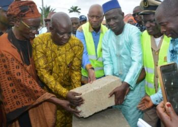 Nzerekoré : démarrage de la construction du siège régional de la HAC dans une grande ferveur
