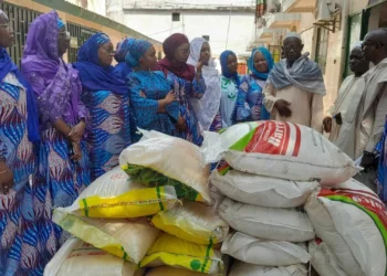 Journée internationale de la femme : AGL-Guinée offre des vivres à certaines mosquées de Conakry