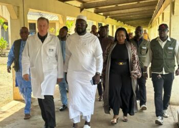 Conditions de prise en charge des malades indigents, le DG du FDSI, Lansana Diawara sur le terrain