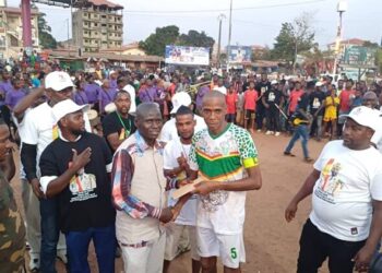 Hamdallaye : L’équipe de la Gendarmerie remporte la finale du tournoi de ‘’paix et réconciliation’’