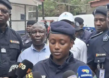 Conakry : assassinat du jeune Mohamed Camara, la présumée auteure présentée à la presse