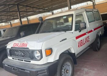 Santé/Dinguiraye : Papa Guissé dote M’Bonet d’une ambulance neuve, sortie d’usine