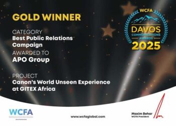 Davos Communications Awards 2025 en Afrique du Sud : APO Group remporte les prix de l’Or et celui du bronze 
