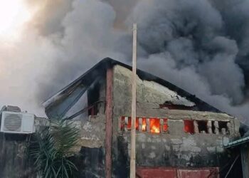 Urgent : Un grave incendie à la Pharmacie Centrale de Guinée