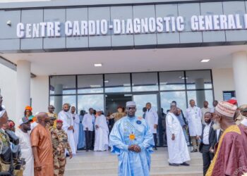 Santé/Kankan : le centre cardio-diagnostic ‘’Général Mamadi Doumbouya’’ par le Président