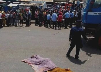Conakry: Un accident a entraîné la mort d’une jeune femme à Kenien