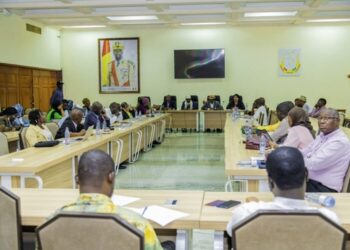 Palais du Peuple : examen en inter-commission de la Proposition de Loi Spéciale sur le logement en République de Guinée