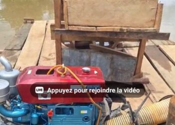 Mandiana: Le fleuve Sankaranin en proie aux exploitants de l’or