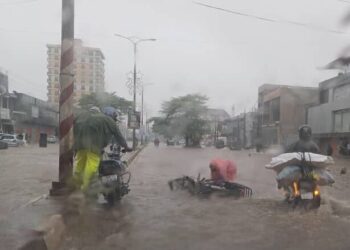 Forte pluie à Conakry : Un mort enregistré à Concasseur