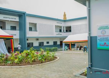 MSHP : Le centre de santé Amélioré Lauriane DOUMBOUYA inauguré à Kobaya plateau