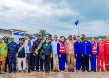 Dubréka/Projet : Le PM Bah Oury effectue une visite au chantier énergétique d’AMARIA