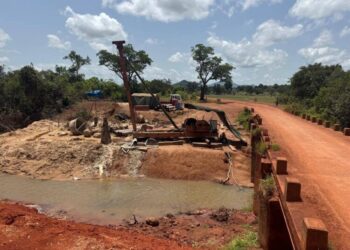 Grincement de dents sur les travaux de bitumage de la route Bissikirima-Dinguiraye