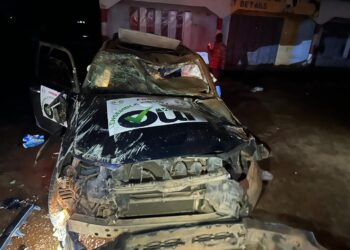 Tonneau d’un 4×4 à Kouria : quatre figures politiques hospitalisées après un convoi