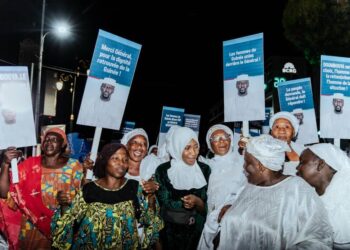 Kaloum: en reconnaissance des actions du CNRD, les habitants « réclament » la candidature de Gl Mamadi Doumbouya