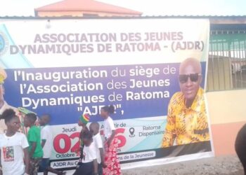 Conakry : l’Association des Jeunes Dynamiques de Ratoma inaugure son siège flambant neuf