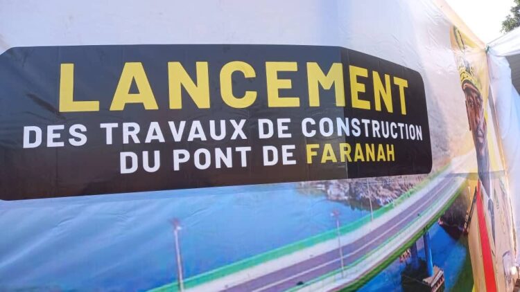 Infrastructures : Lancement officiel des travaux de construction du Pont de Faranah