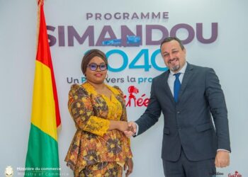 Coopération : la ministre Fatima Camara a reçu l’ambassadeur d’Italie en Guinée