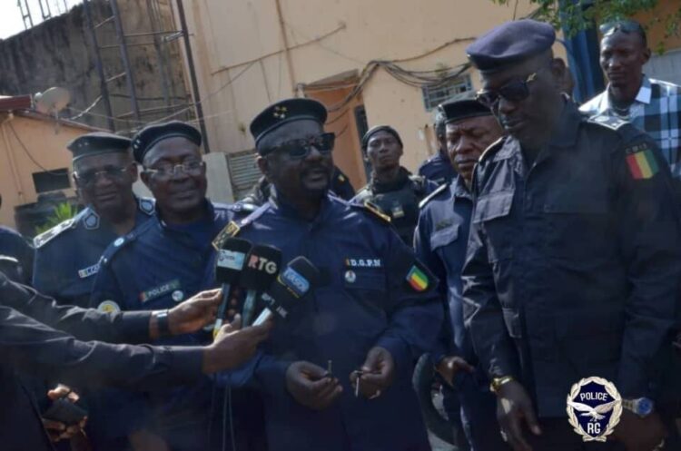 Conakry : la police met une stratégie pour lutter contre ‘’le vol à l’arraché’’