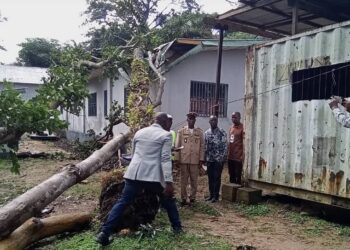 Macenta : Plusieurs habitations détruites par une tornade dans la CR de Koyamah