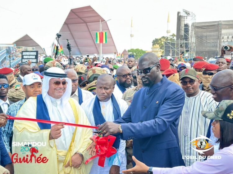 Infrastructures : ‘’L’Échangeur de Bambeto’’ inauguré par le Président Gl Mamadi Doumbouya