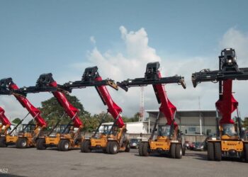 Performance : Conakry Terminal renforce sa capacité de manutention avec sept nouvelles machines