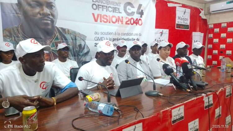 Présidentielle 2025 : le C4 lance officiellement ses activités et annonce son soutien à Mamadi Doumbouya